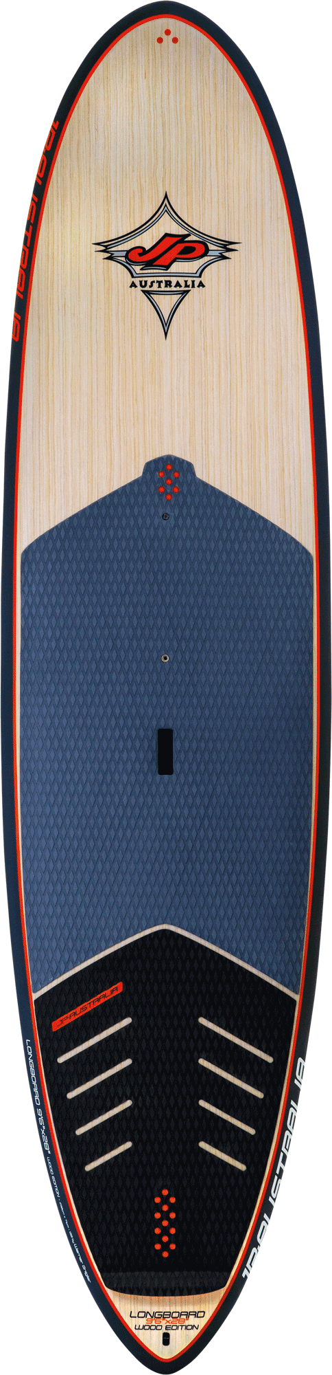 JP Australia 2024 Longboard for Classic Surf Performance - Subtle step deck, pulled-in tail, loose and responsive design for all skill levels