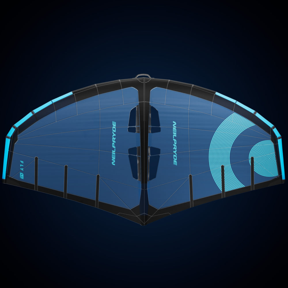 NeilPryde Fly Wing: High lift, ultra-efficient wing for increased power and range. Smaller wing size for easier handling and maneuverability. Leash not included.