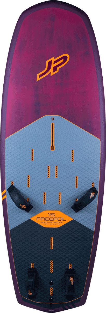 "JP Australia 2024 Freefoil Wood Pro windsurf-foil all-round board for easy and fun foiling experiences
