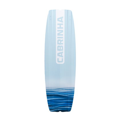 Cabrinha Ace premium kiteboard with paulownia wood core, designed for versatile all-condition freeride performance.