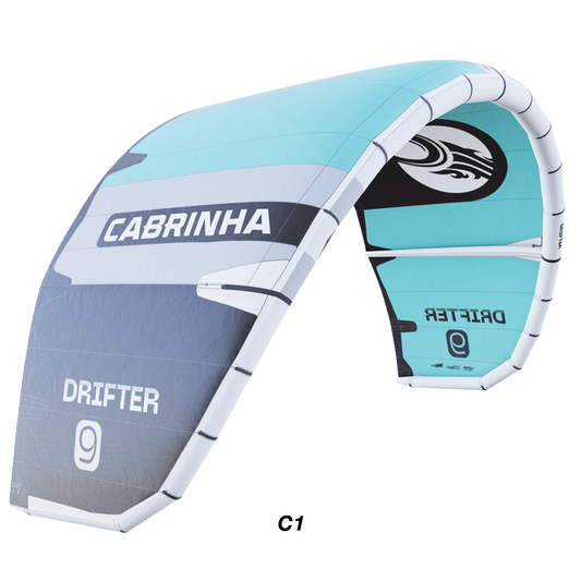 The Drifter, long known as the benchmark for riding moving walls of water, has undergone one of its biggest updates yet. Building on lessons learned from the Apex kites, the shorter wingtip section improves efficiency, making turns smoother and more responsive. With the addition of Ultra HT and Teijin D2 materials, this is the highest performing Drifter kite ever produced. Whether you're charging down the line, hunting for the next section, or throwing freestyle tricks, the Drifter is the ultimate addition 