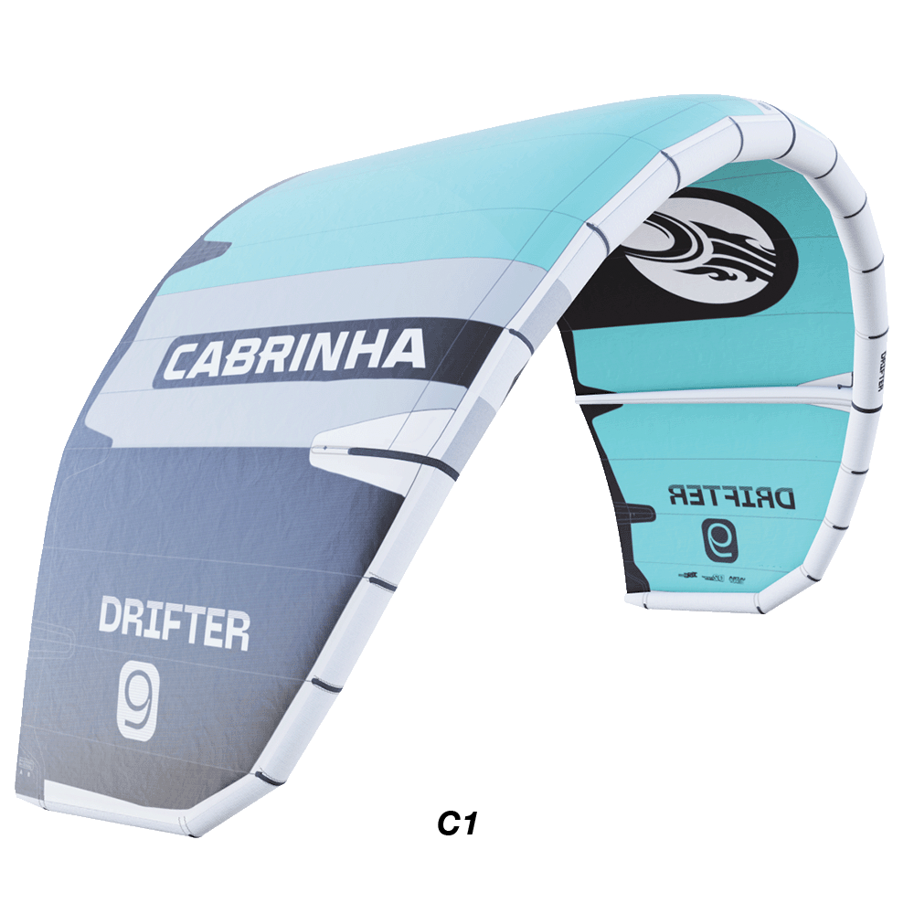 The Drifter, long known as the benchmark for riding moving walls of water, has undergone one of its biggest updates yet. Building on lessons learned from the Apex kites, the shorter wingtip section improves efficiency, making turns smoother and more responsive. With the addition of Ultra HT and Teijin D2 materials, this is the highest performing Drifter kite ever produced. Whether you're charging down the line, hunting for the next section, or throwing freestyle tricks, the Drifter is the ultimate addition 