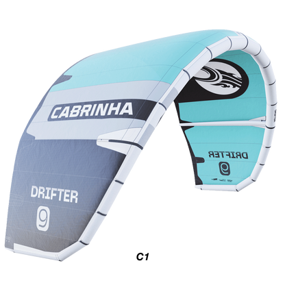 The Drifter, long known as the benchmark for riding moving walls of water, has undergone one of its biggest updates yet. Building on lessons learned from the Apex kites, the shorter wingtip section improves efficiency, making turns smoother and more responsive. With the addition of Ultra HT and Teijin D2 materials, this is the highest performing Drifter kite ever produced. Whether you're charging down the line, hunting for the next section, or throwing freestyle tricks, the Drifter is the ultimate addition 
