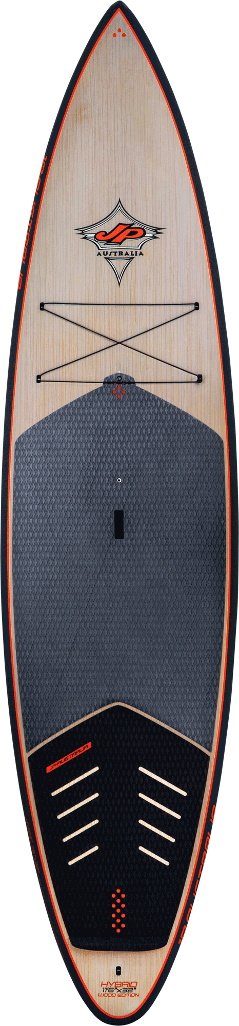 JP Australia 2024 Hybrid WE Tour & Surf Stand Up Paddleboard with Long Water Line and Double Concave Bottom