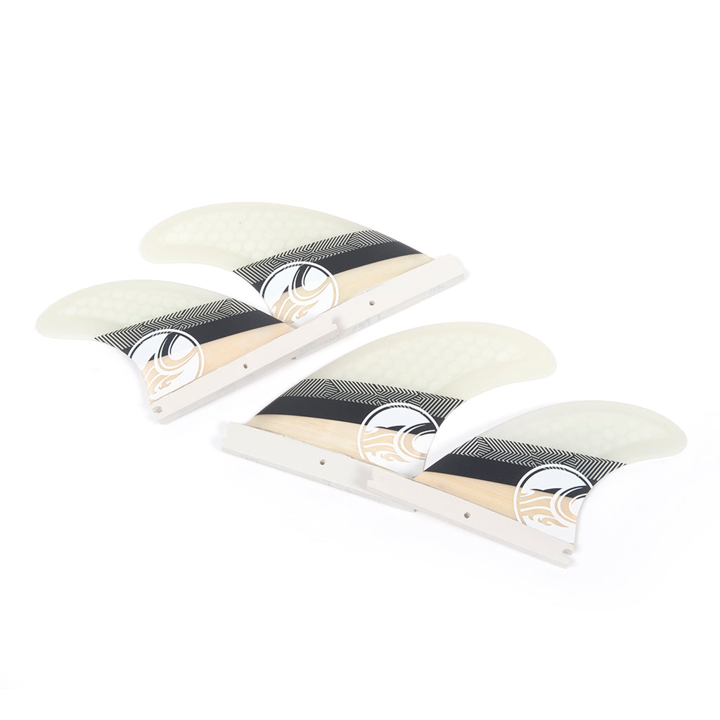 FIN SET QUAD SURF