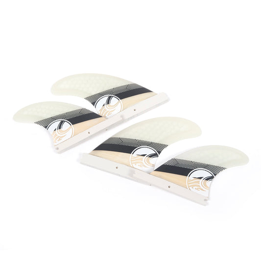 FIN SET QUAD SURF