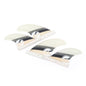 FIN SET QUAD SURF