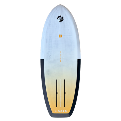 Cabrinha Logic Pro Carbon kite foil board with compact low-volume outline designed for precision, control, and ultra-responsive performance.
