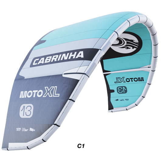 The MotoXL Apex kite, designed for ultimate performance in threshold winds. Built on the Moto X platform with Apex Series materials, it strikes the perfect balance between power and playfulness. Lightweight Ultra HT fabric and new lighter bladders enhance responsiveness, making it the ultimate session-saving kite for maximum fun on the water.