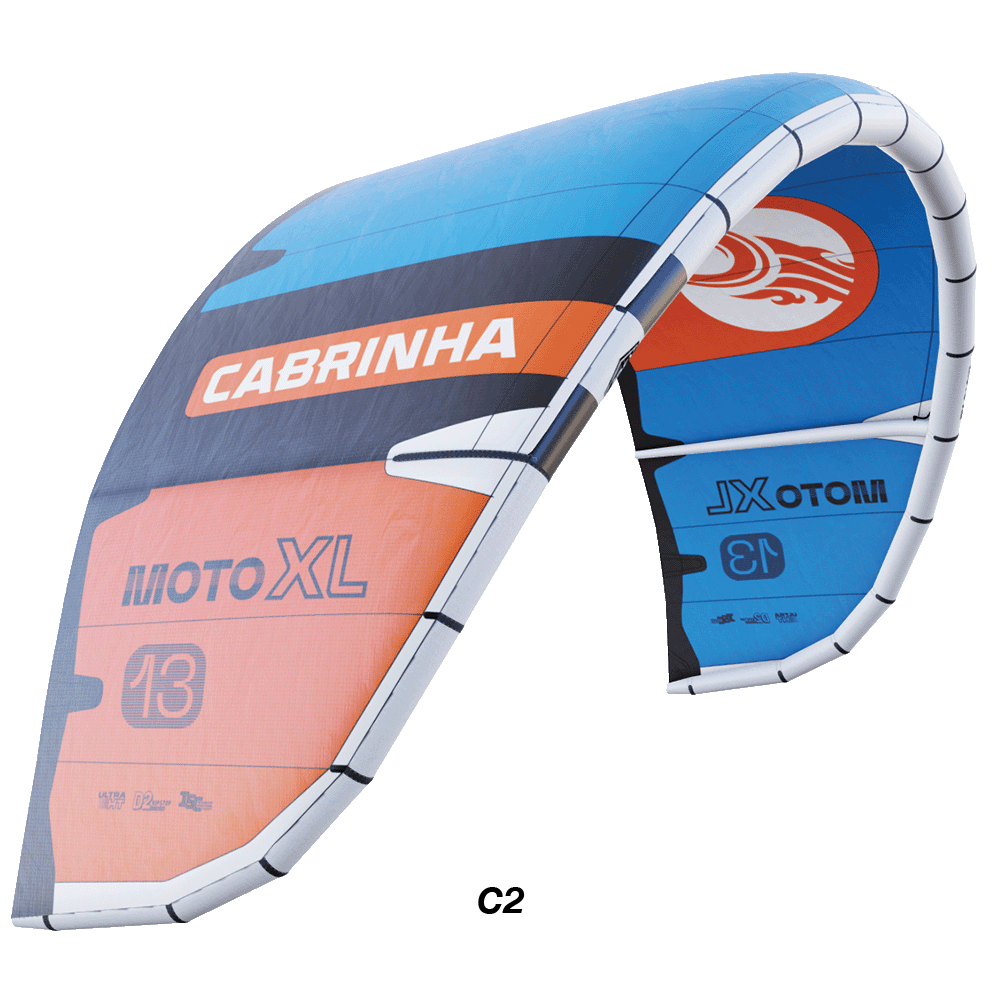 The MotoXL Apex kite, designed for ultimate performance in threshold winds. Built on the Moto X platform with Apex Series materials, it strikes the perfect balance between power and playfulness. Lightweight Ultra HT fabric and new lighter bladders enhance responsiveness, making it the ultimate session-saving kite for maximum fun on the water.
