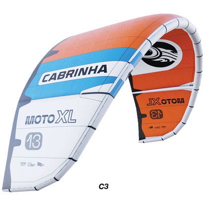 The MotoXL Apex kite, designed for ultimate performance in threshold winds. Built on the Moto X platform with Apex Series materials, it strikes the perfect balance between power and playfulness. Lightweight Ultra HT fabric and new lighter bladders enhance responsiveness, making it the ultimate session-saving kite for maximum fun on the water.
