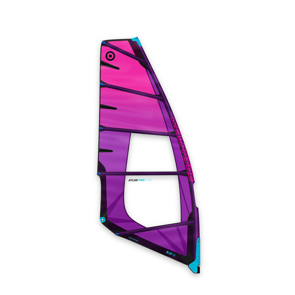 NEILPRYDE 24 Atlas Pro Fuse Wave Sail - Lightweight, Responsive, Ultralight Durability - Ideal for Onshore Conditions & Heavier Sailors