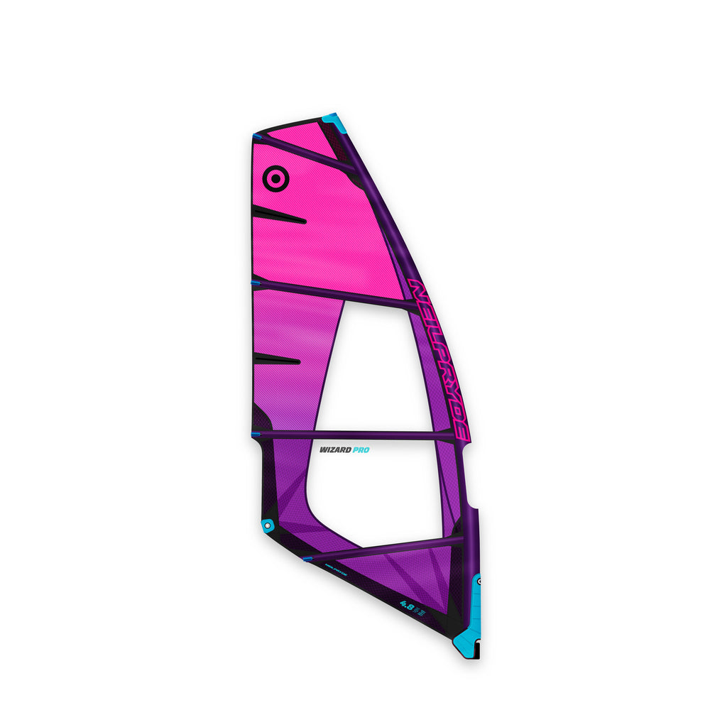 NEILPRYDE 24 Wizard Pro Freestyle Sail - Powerfuse Panels, Taffeta Luff Panel, Ideal for Freestyle Windsurfing