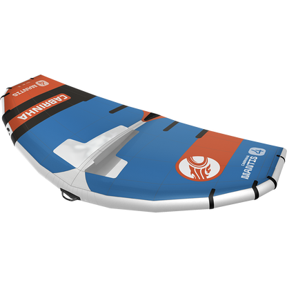 The 5th generation Mantis wing, a benchmark in wing design, now featuring increased wingtip segments for improved canopy tension, a refined outline for enhanced front-hand power, and a new rigid batten for added stability. Compatible with widespan handles and the new Handle Bar, the Mantis delivers unmatched performance for every ride.