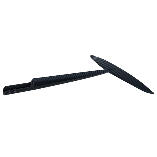 Set of Union Stabilizers in 160, 180, and 200 sizes showing different wing profiles