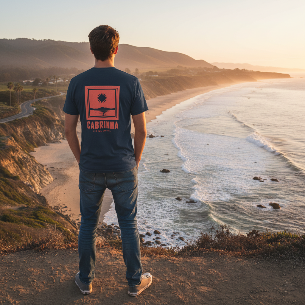 Cabrinha Sunset Tee Navy