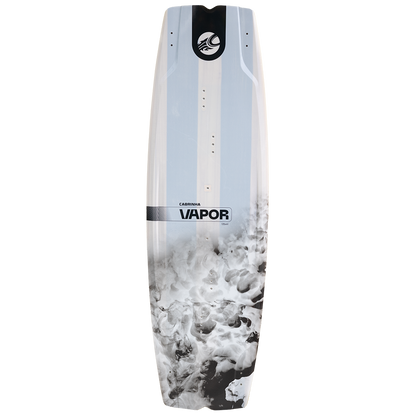 The Vapor Apex board, designed with aggressive shaping and evenly distributed volume, is perfect for freestyle performance. Its wood core and fiberglass construction offer a softer feel with gradual recoil, making it ideal for riding through chop and quickly loading up for your next trick.