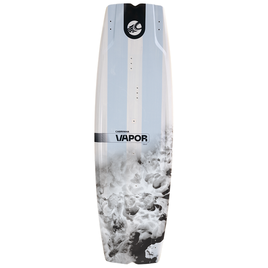 The Vapor Apex board, designed with aggressive shaping and evenly distributed volume, is perfect for freestyle performance. Its wood core and fiberglass construction offer a softer feel with gradual recoil, making it ideal for riding through chop and quickly loading up for your next trick.