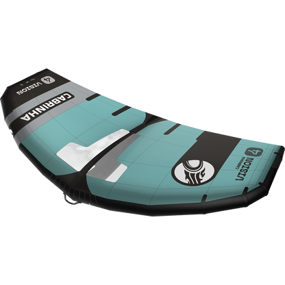 The third-generation Vision wing, designed for unmatched versatility across all wind conditions. Featuring the largest size range in the industry, it excels in both high-wind control and ultra-light wind performance. Updates to the dihedral and twist profile enhance maneuverability, while Teijin D2 material boosts durability and responsiveness. The ultimate wing for every session.