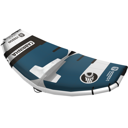 The third-generation Vision wing, designed for unmatched versatility across all wind conditions. Featuring the largest size range in the industry, it excels in both high-wind control and ultra-light wind performance. Updates to the dihedral and twist profile enhance maneuverability, while Teijin D2 material boosts durability and responsiveness. The ultimate wing for every session.