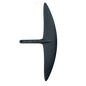 Cabrinha Whippit front foil wing for wing and prone foiling, compact high-performance design for fast carving, tight turns, and dynamic maneuverability within the Union foil system.