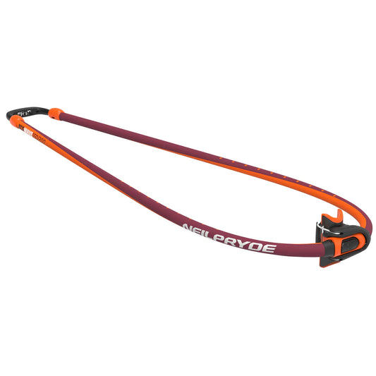 NP 21 X-CS Wave 140 RDM carbon pre-preg wave boom for expert riders, offers knife-like precision with increased torsional rigidity and square profile tail end.